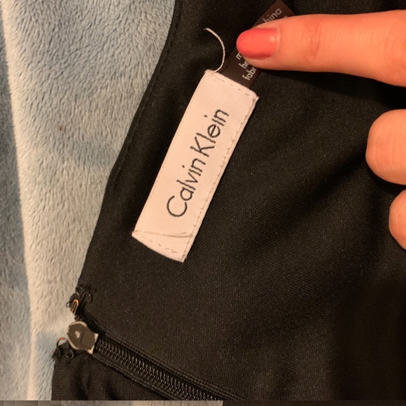 Black Cold shoulder Calvin Klein Dress - Picture 5 of 7